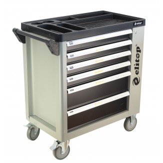 Carrinho para Ferramentas em geral com 6 Gavetas ELITOP