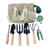 Kit para Jardinagem com 08 peças, Acompanha Bolsa de Lona