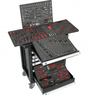 Carrinho De Ferramentas Especial Com 190 Peças - Swiss Kraft