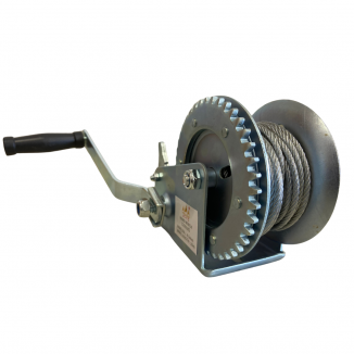 Guincho Manual com Catraca e Cabo de Aço - Capacidade 1.200 Lbs (550 Kg) JCYC