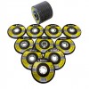 Kit 10 Discos de Lixa Flap 115 x 22.23mm CA60