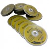 Kit 100 Discos de Corte Abrasivo Extra Fino para Inox 180 x 1.6 x 22.2mm