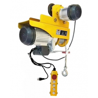 Talha Elétrica Guincho com Troller, Capacidade 500 a 1000kg - Elevação de 10/20 Metros e 220v - Modelo PA1000 - MTM