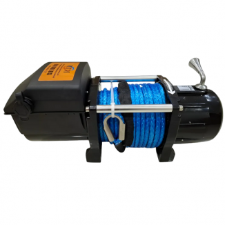 Guincho Elétrico Automotivo e UTV 6.000 Lb 2.722 Kg, Cabo Sintético Kevlar - MTM