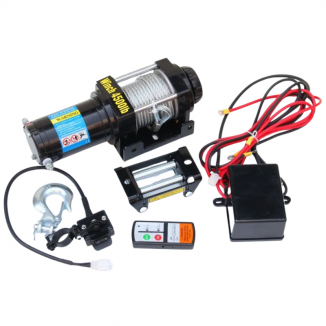 Guincho Elétrico Automotivo 4.500 Lb - 2.041 Kg - Quadriciclo e UTV