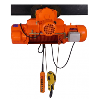 Talha Elétrica 5 Toneladas com Troller , Cabo de Aço 9 metros, 220/380v - CD1 MTM