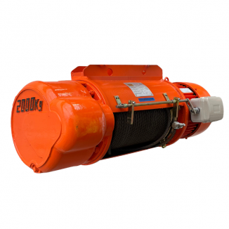 Talha Elétrica 2 Toneladas - Cabo de Aço 9 metros - 220/380v, sem troller