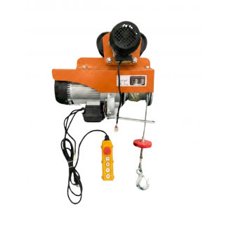 Talha Elétrica Guincho com Troller, Capacidade 500 a 1000kg , Elevação de 6/12 Metros e 220v, PA1000