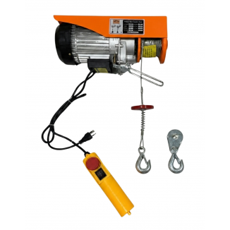 Talha Guincho Elétrico PA600 - 600kg, 220V, 20m Cabo de Aço