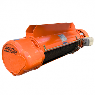 Talha Elétrica 3 Toneladas com Troller Cabo de Aço 18 metros 220/380v CD1 MTM