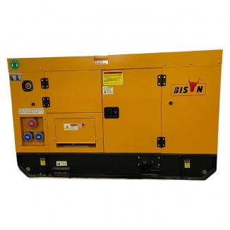 Gerador de Energia a Diesel Cabinado 25 Kva, 220/380v Trifásico com Painel ATS