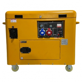 Gerador de Energia a Gasolina 10KVA Silencioso Cabinado 220V/127V Trifásico
