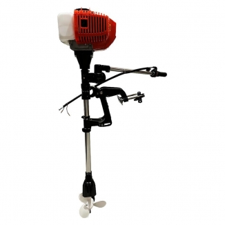 Motor de Popa a Gasolina 52cc, 2 Tempos, Potência 2 HP TOSFL